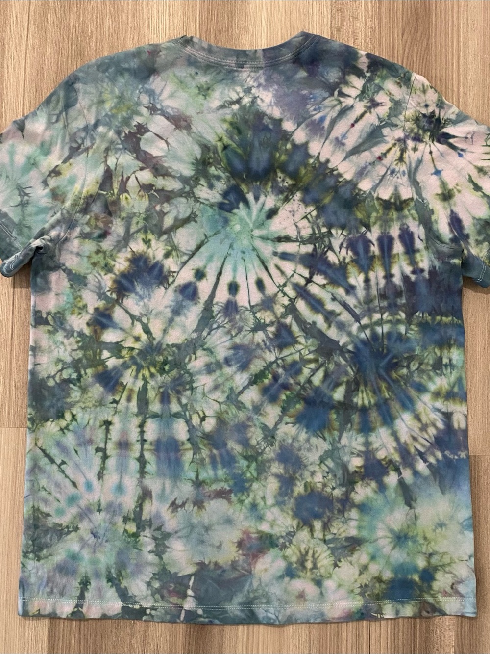 🔵NEW🟢 CUSTOM NIKE TIE DYE MEN’S TEE - Picture 5 of 8